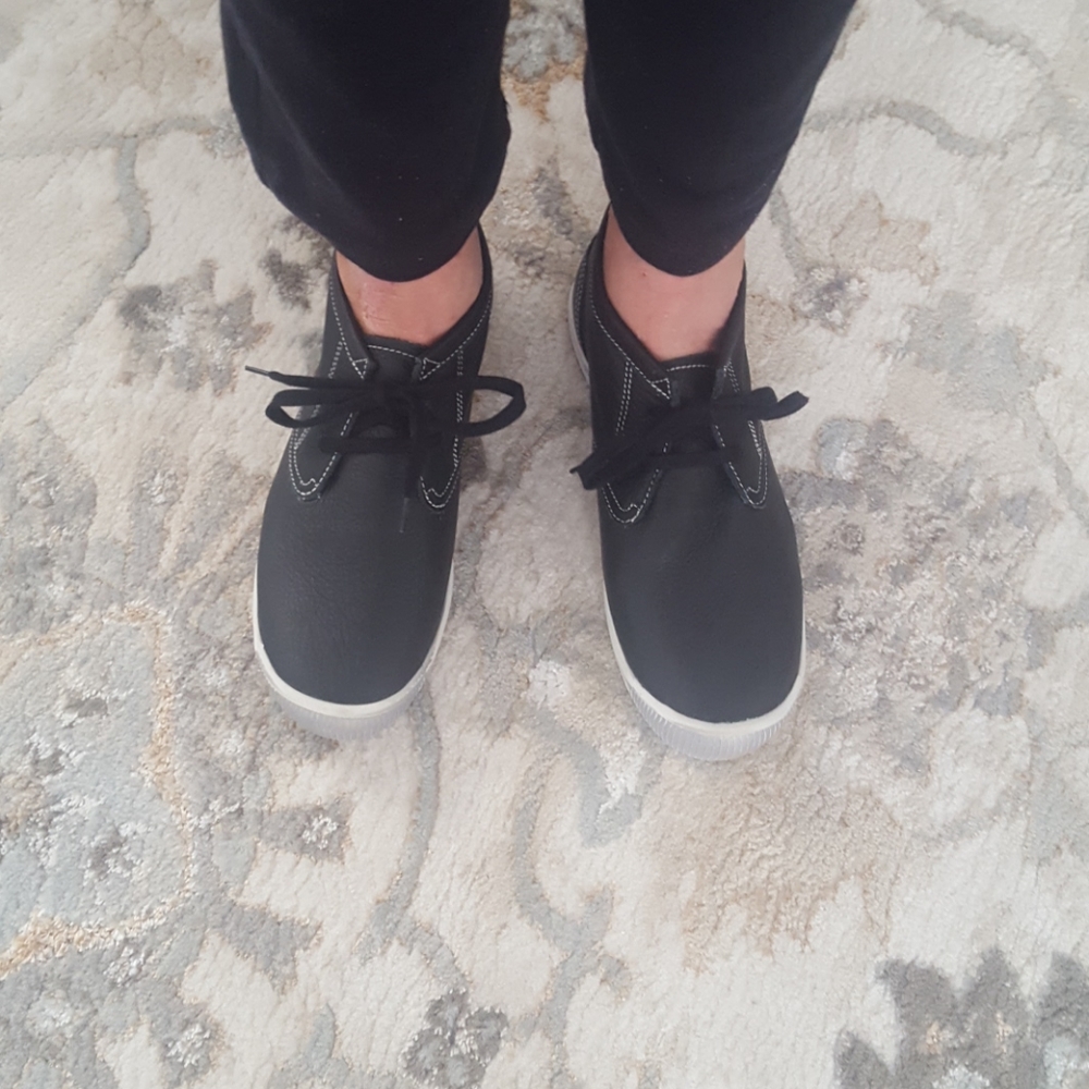 Fly London Softinos tennis shoes.